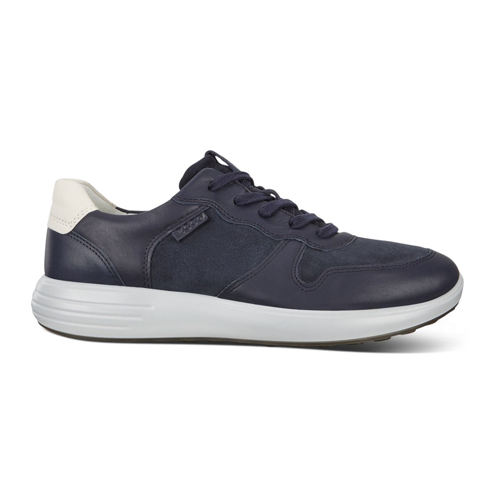 Tenis Hombre - ECCO Soft 7 Runners - Azul Marino - TIR306248